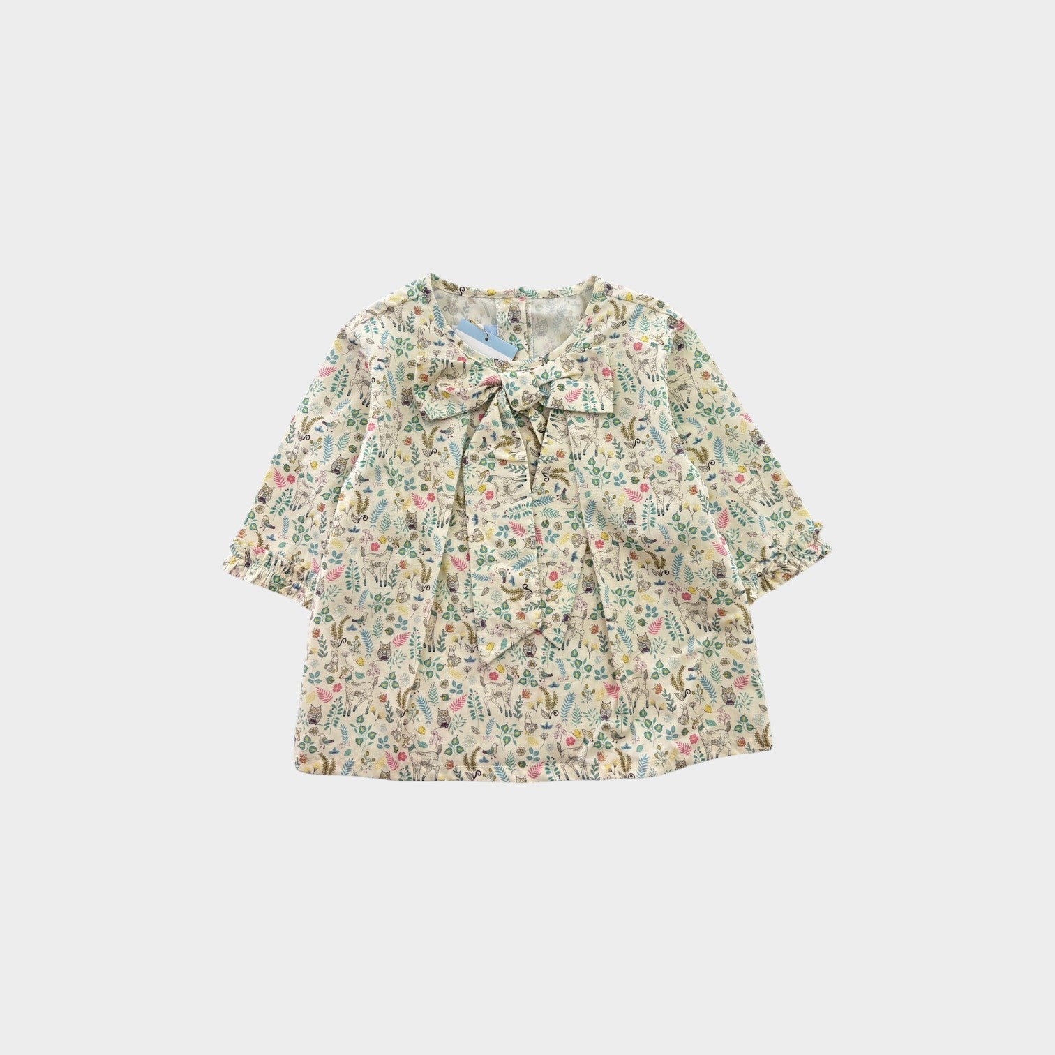 Bella Bliss Pattern Blouse, Size 4