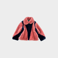 The Animals Observatory Faux Fur Jacket, Size 4