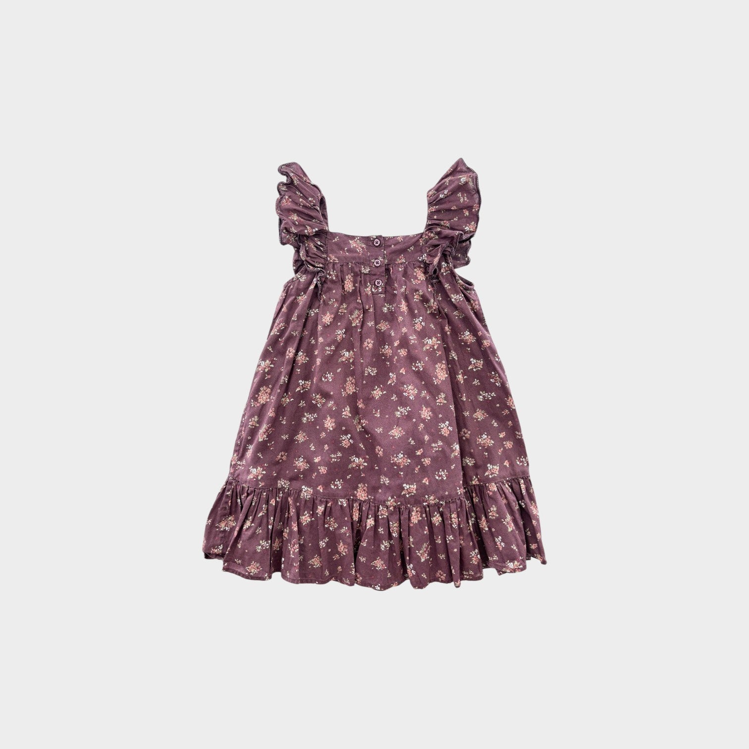 Jamie Kay Floral Frill Dress, Size 4