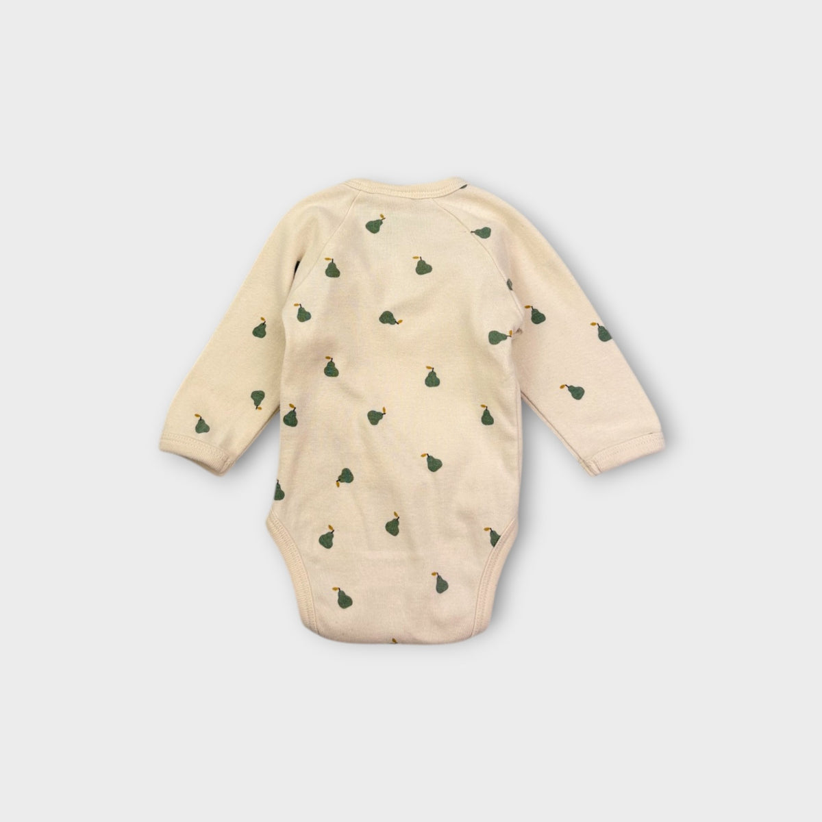 Nature Baby Pear Print Bodysuit, Hat & Pants Set, Size TBC
