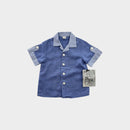 Vintage Blue Shirt & Pant Set, Size 4