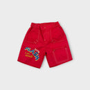 Turtle Flash Red Shorts, Size TBC