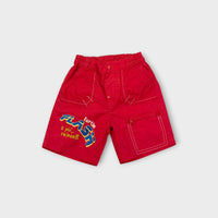 Turtle Flash Red Shorts, Size TBC