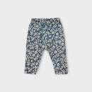 Blue Floral Pants, Size TBC