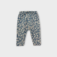 Blue Floral Pants, Size TBC