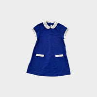 Jacadi Paris Blue Dress, Size 4