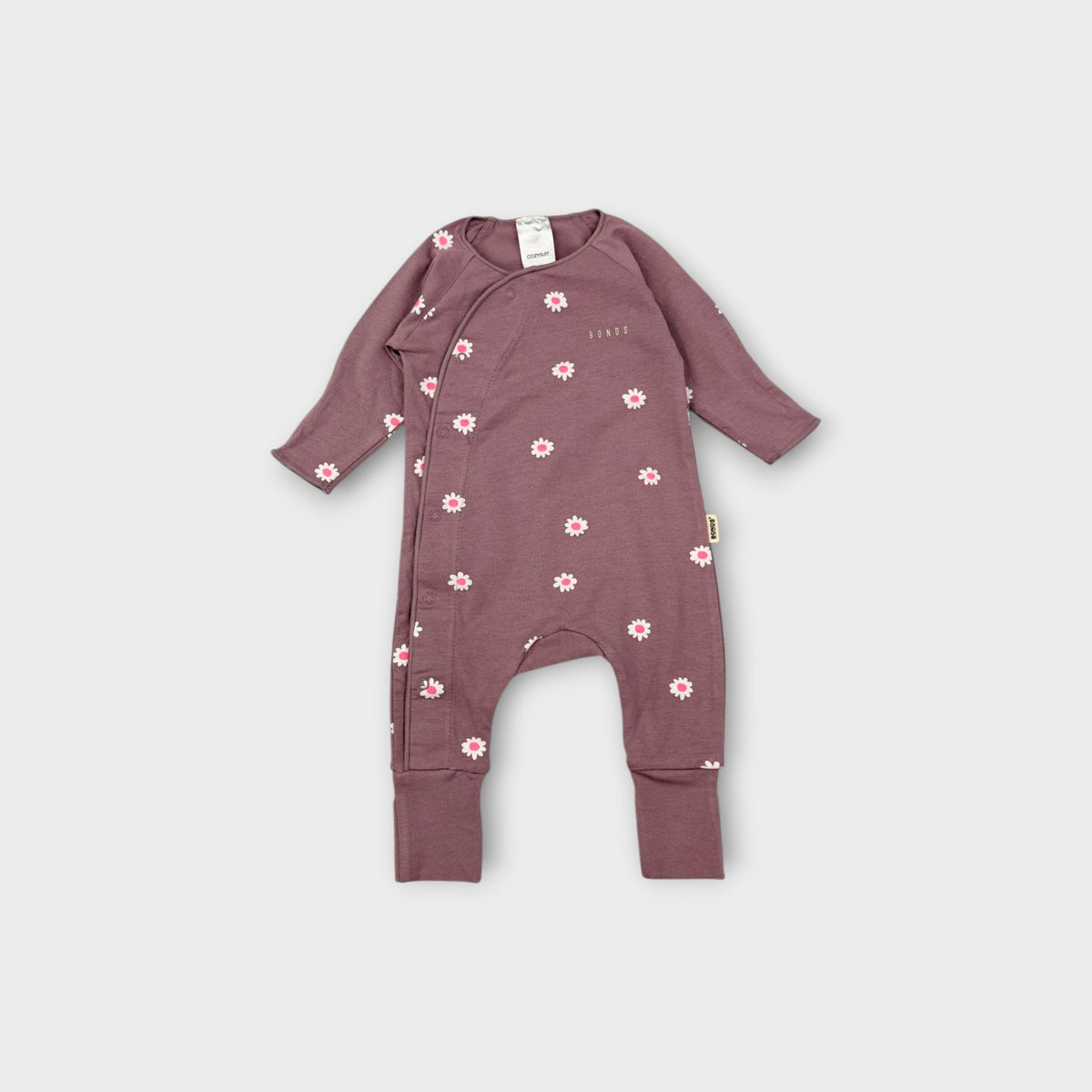 Bonds Mauve Daisy Cozysuit, Size TBC