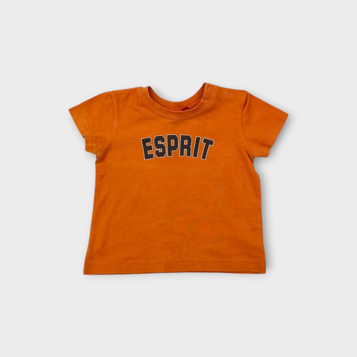 Esprit Orange Logo T-Shirt, Size TBC
