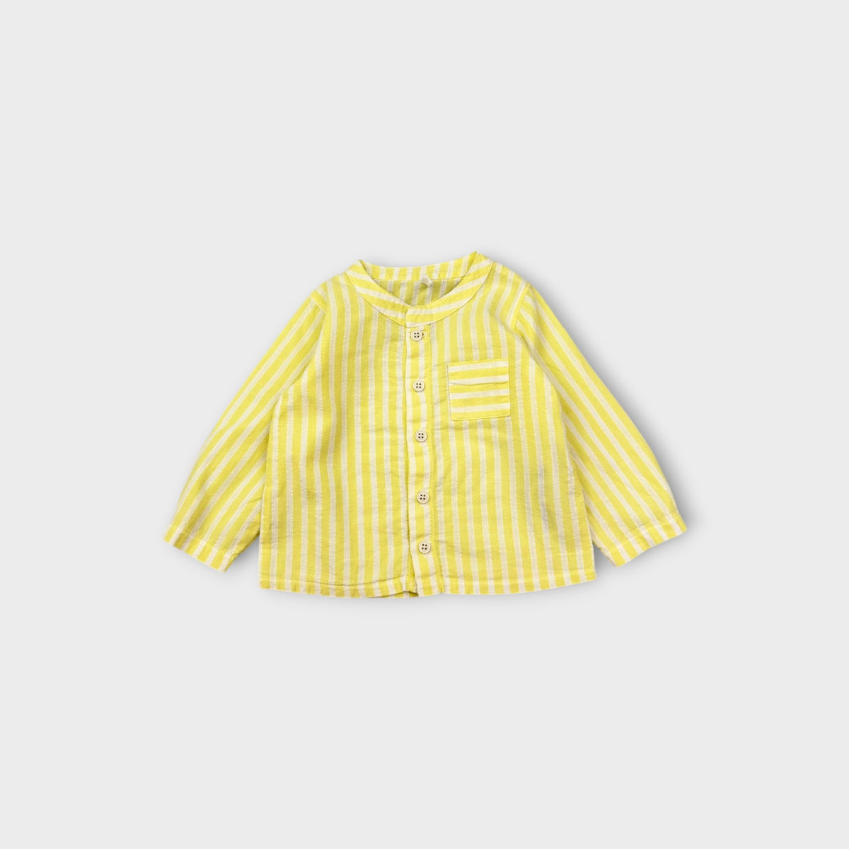 Yellow Stripe Shirt, Size TBC