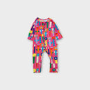 Halcyon Nights Pink Flower Zip Romper, Size TBC