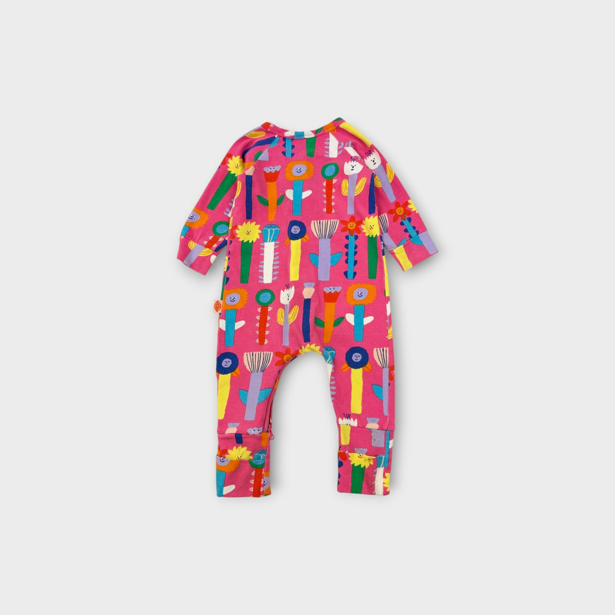 Halcyon Nights Pink Flower Zip Romper, Size TBC