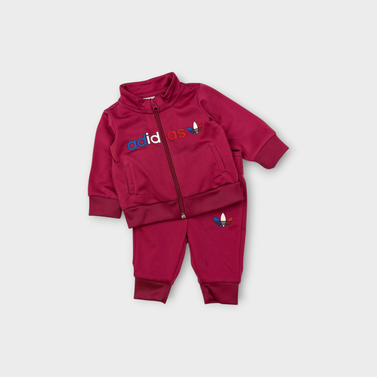 Adidas Raspberry Tracksuit Set, Size TBC