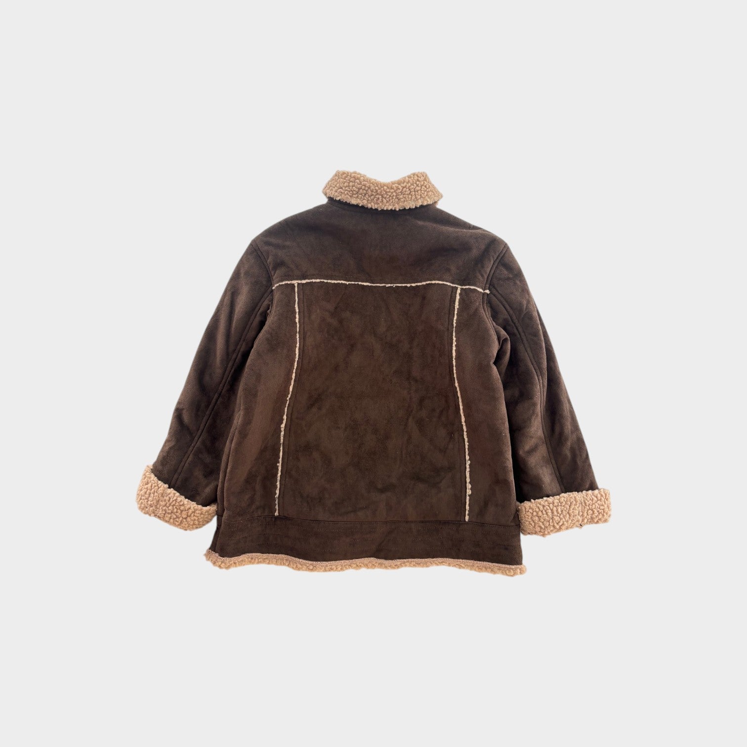 Retro Miller's Kids Shearling Jacket, Size 6