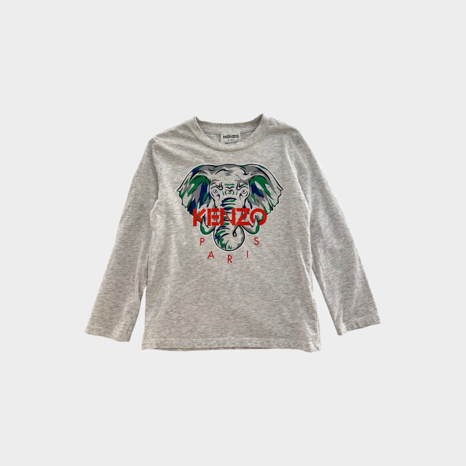 Kenzo Kids Elephant Long Sleeve, Size 6
