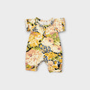 Yellow Floral Romper, Size TBC