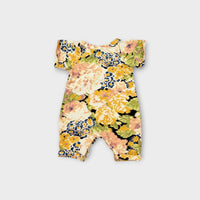 Yellow Floral Romper, Size TBC