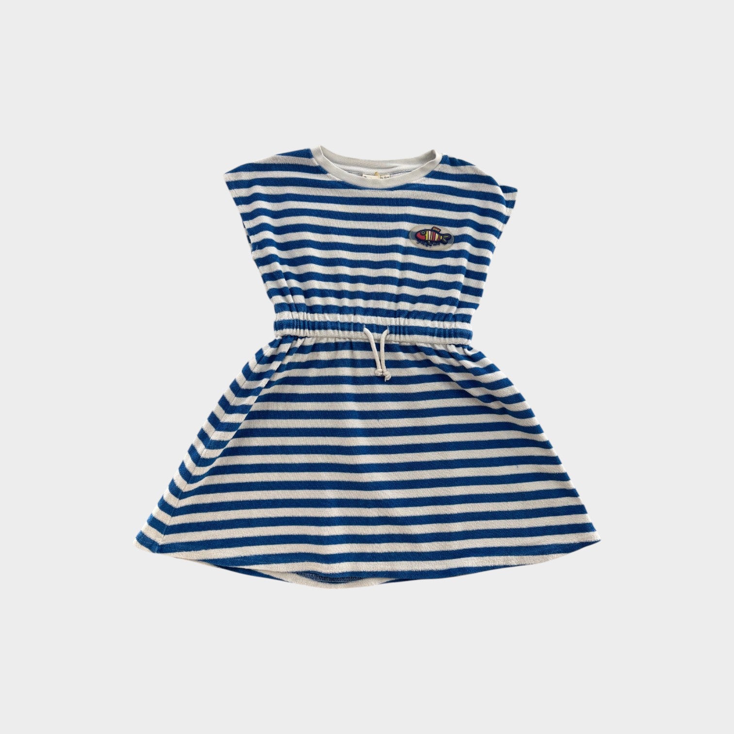 Goldie & Ace Stripe Terry Dress, Size 5