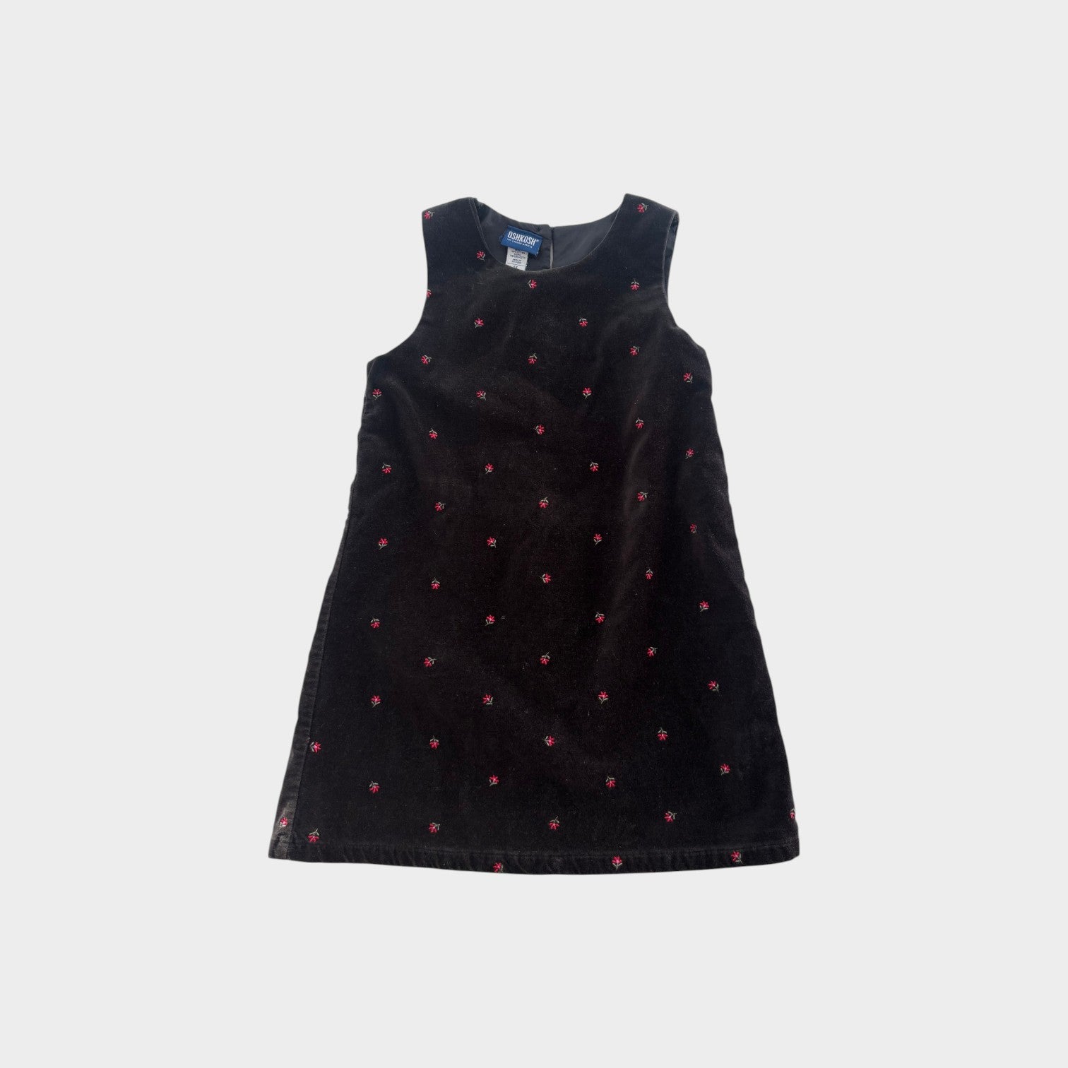 Vintage Oshkosh B'Gosh Velvet Dress, Size 6