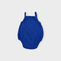 Cobalt Blue Waffle Romper, Size TBC