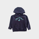Crywolf Navy Logo Hoodie, Size 5