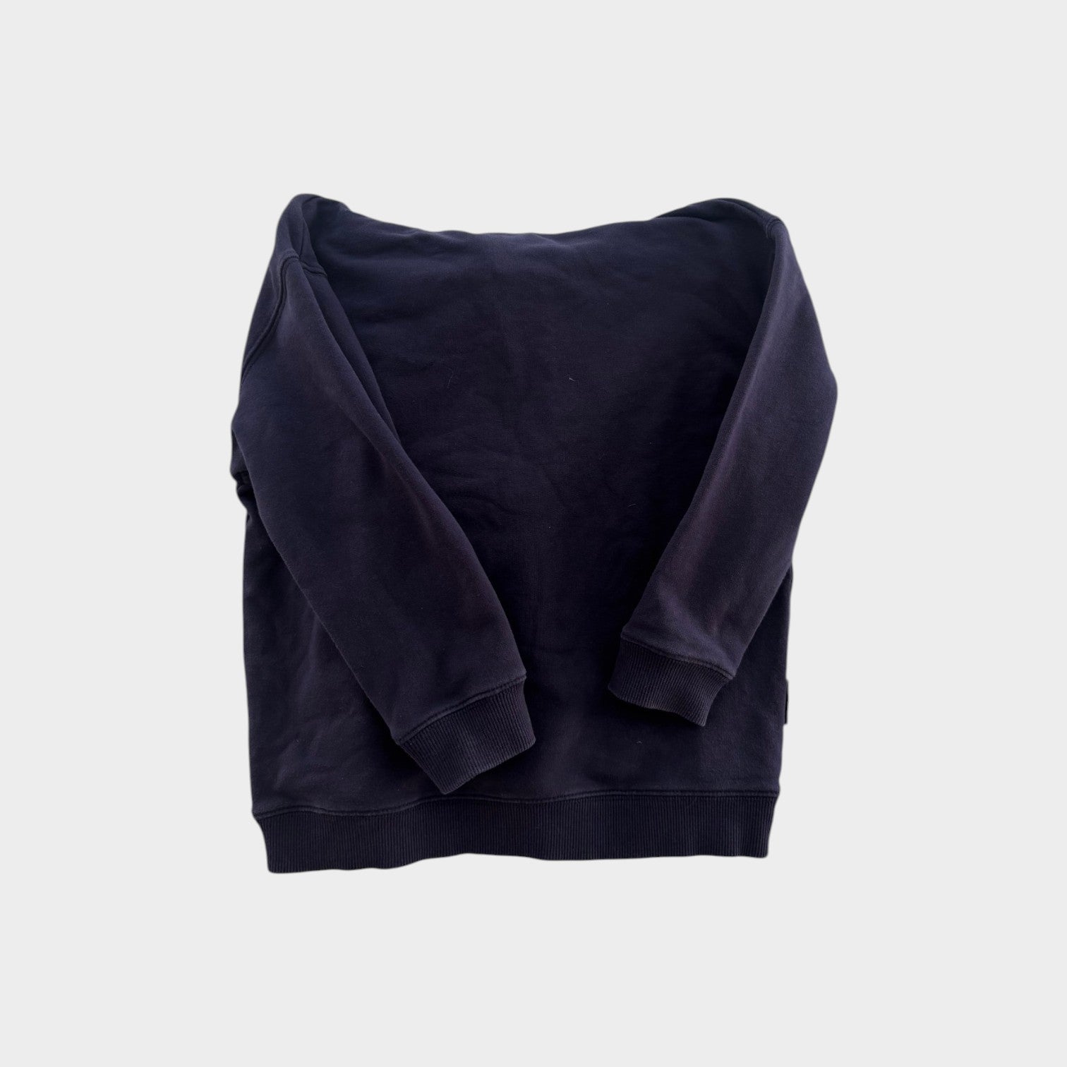 Crywolf Navy Logo Hoodie, Size 5