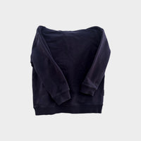 Crywolf Navy Logo Hoodie, Size 5
