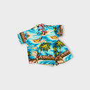 RJC Hawaiian Print Shirt & Shorts Set, Size TBC