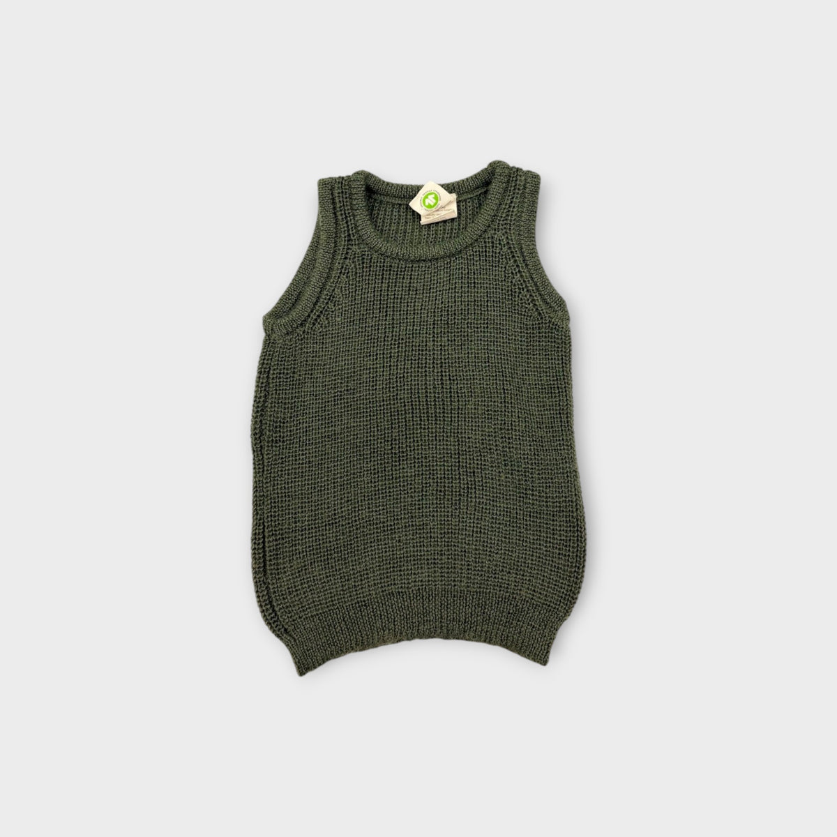 Green Knit Vest, Size TBC