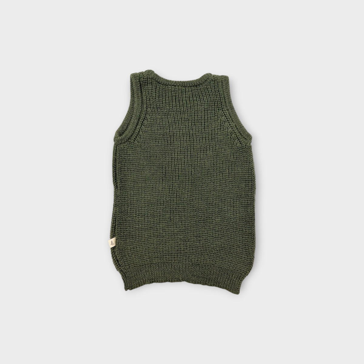 Green Knit Vest, Size TBC