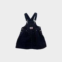 Croco Kids Corduroy Pinafore Dress, Size 6