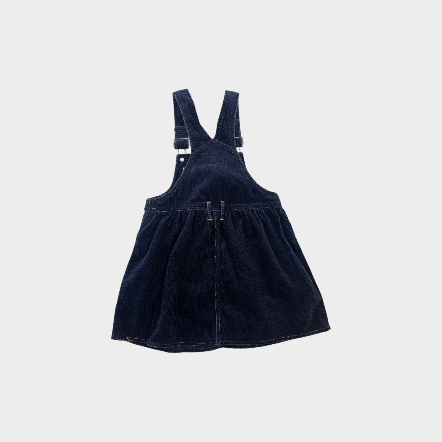 Croco Kids Corduroy Pinafore Dress, Size 6