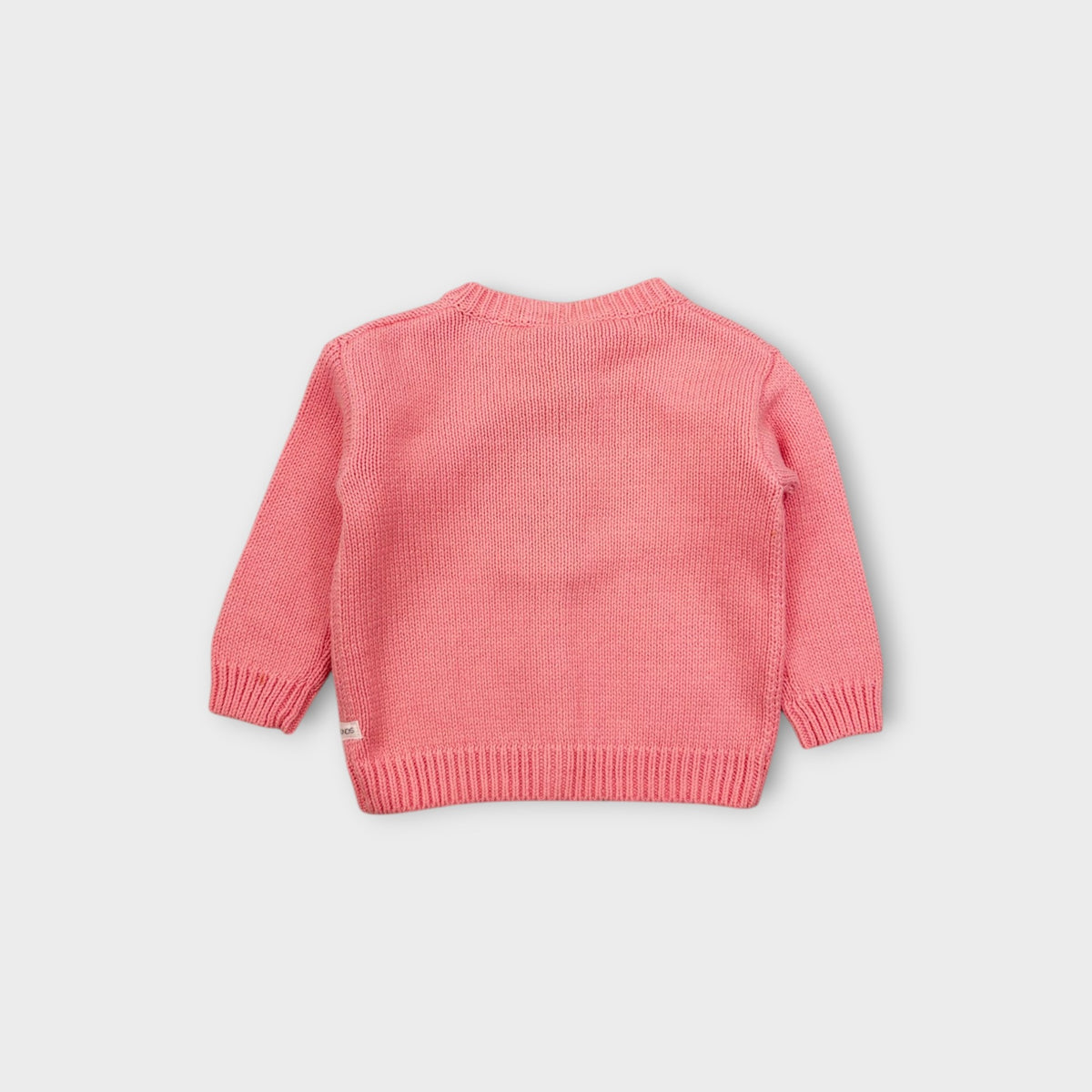 Bonds Pink Knit Cardigan, Size TBC