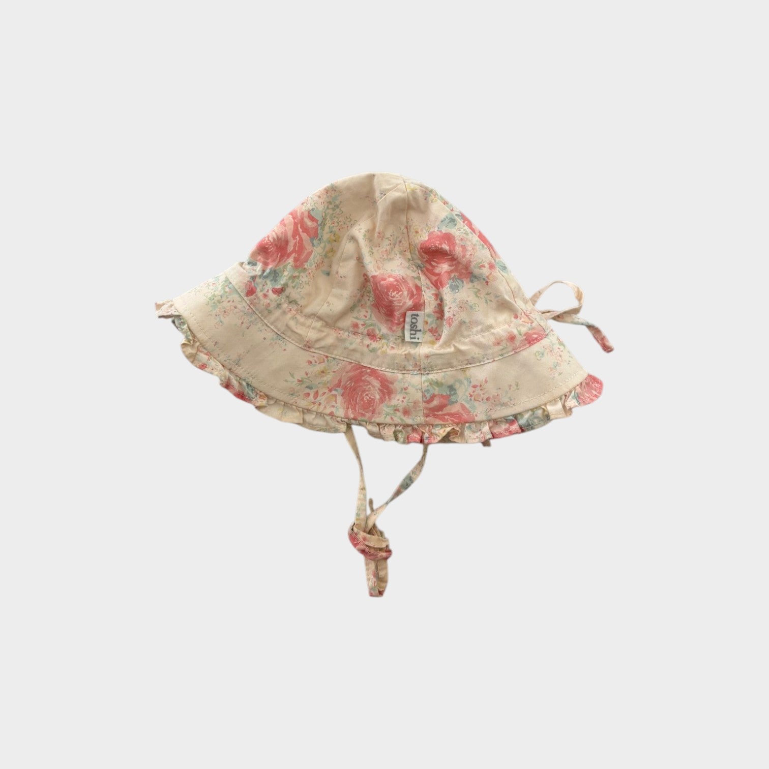 Toshi Floral Hat, Size Small