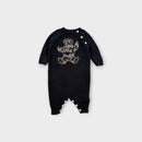 Ralph Lauren Navy Polo Bear Knit Romper, Size TBC