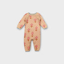 Pink Flower Knit Romper, Size TBC