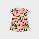 Pink Flower T-Shirt Dress, Size TBC