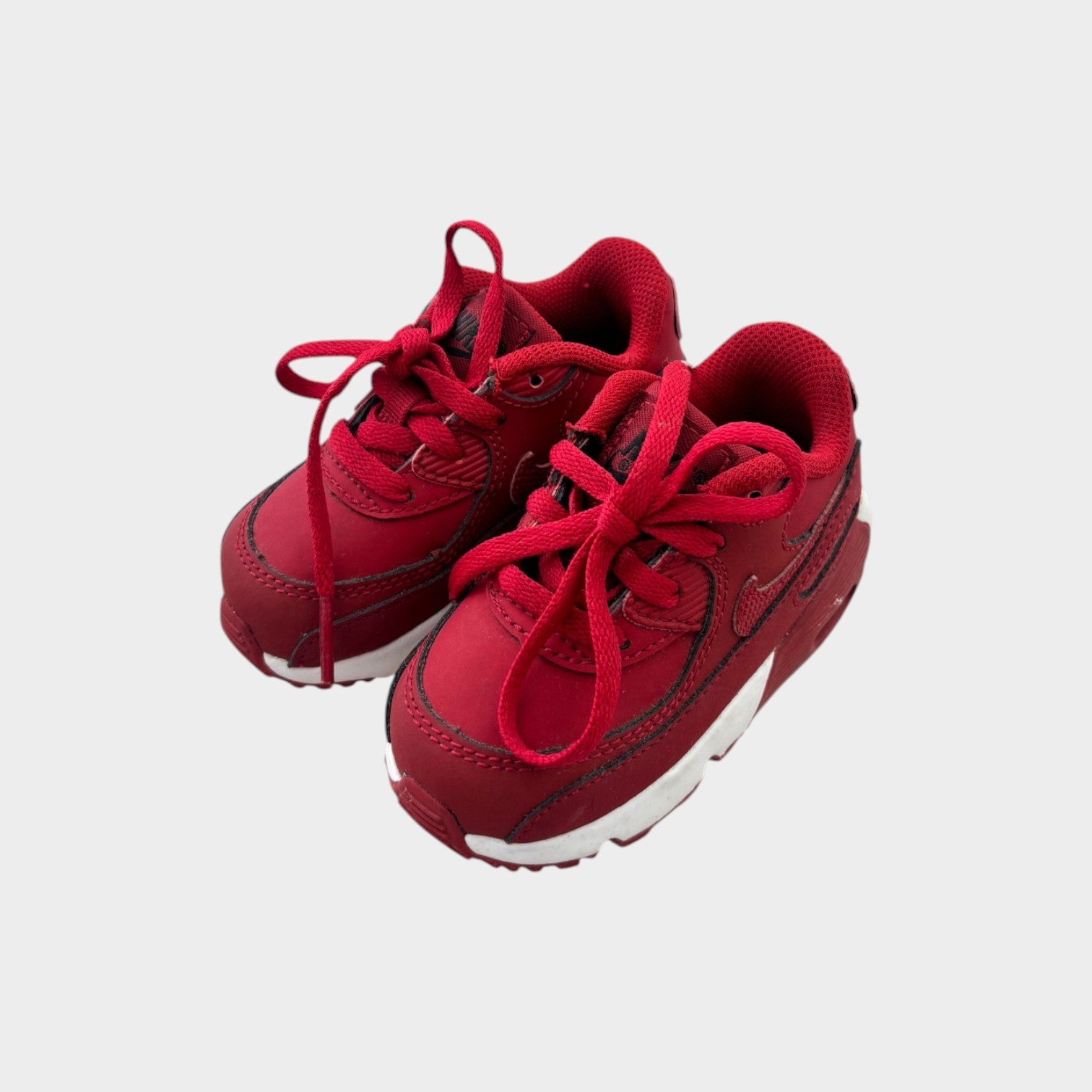 Nike Air Max 90 Red Sneakers, Size EU 21