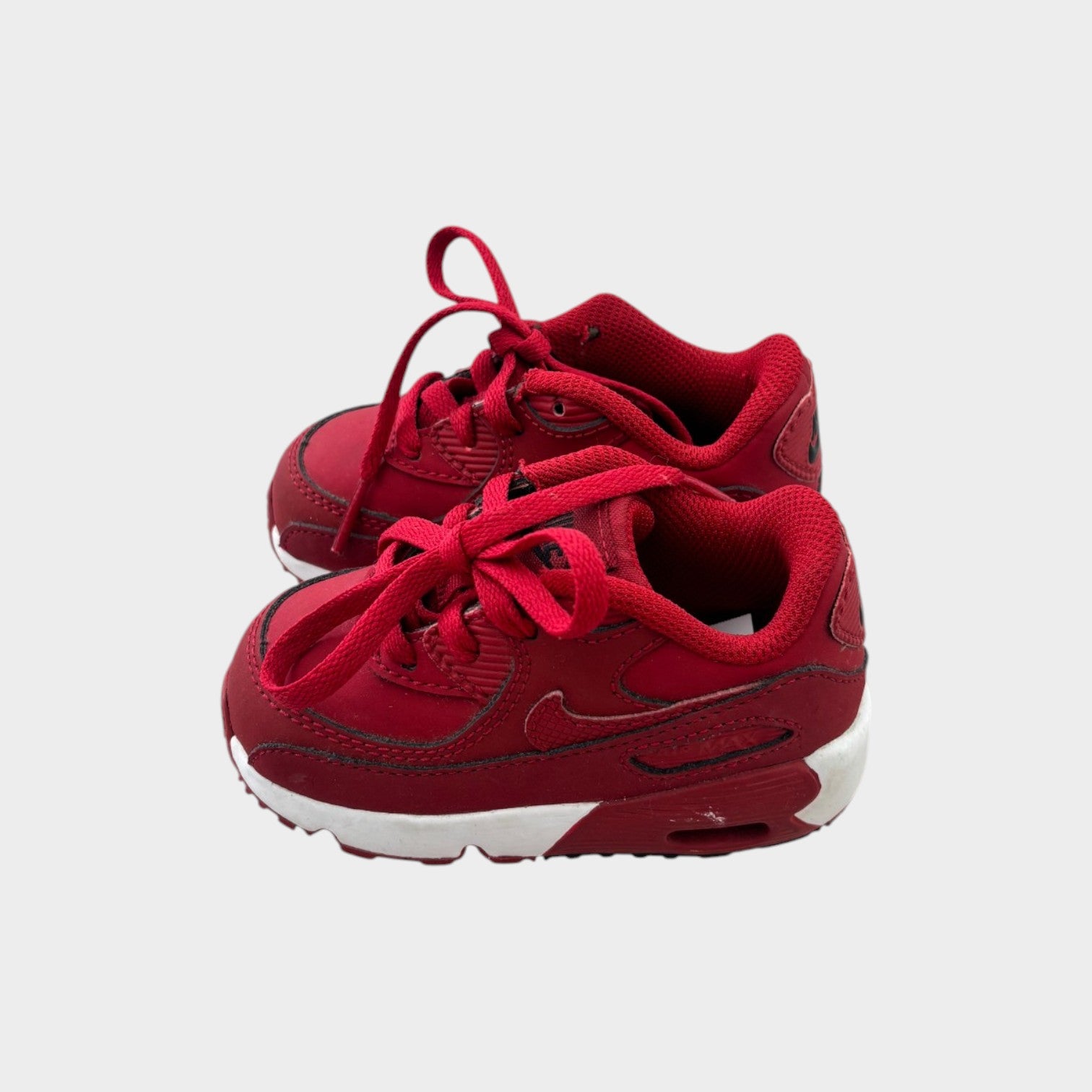 Nike Air Max 90 Red Sneakers, Size EU 21