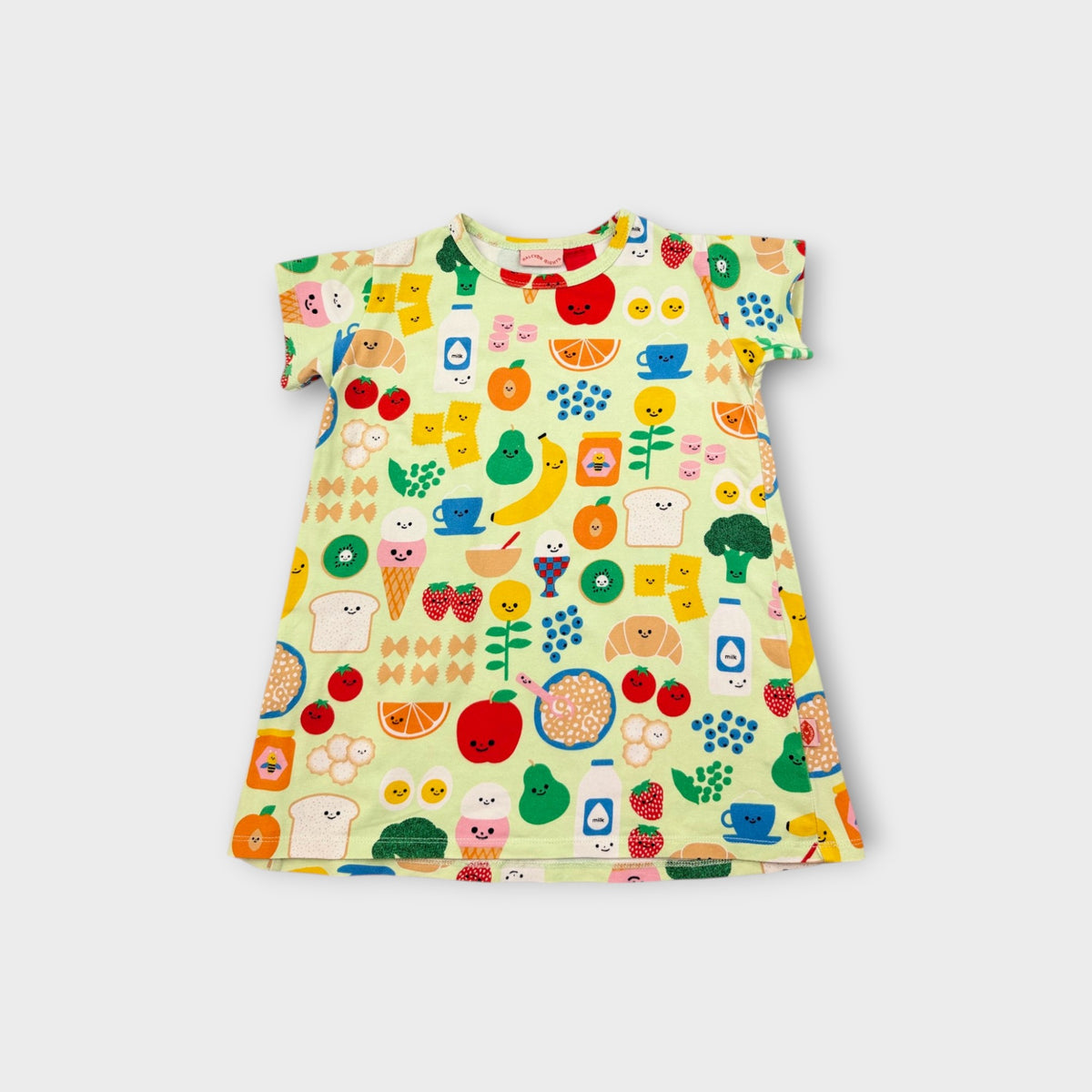 Halcyon Nights Green Food Print T-Shirt Dress, Size TBC
