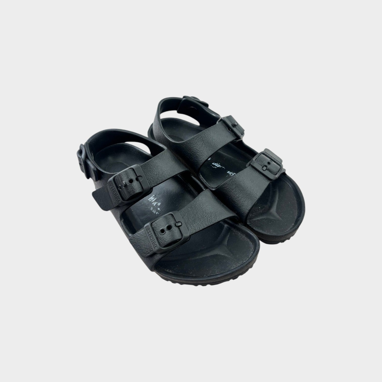 Birkenstock Black EVA Sandals, Size EU 30