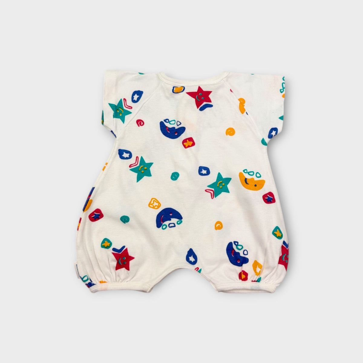 White Star Print Romper, Size TBC