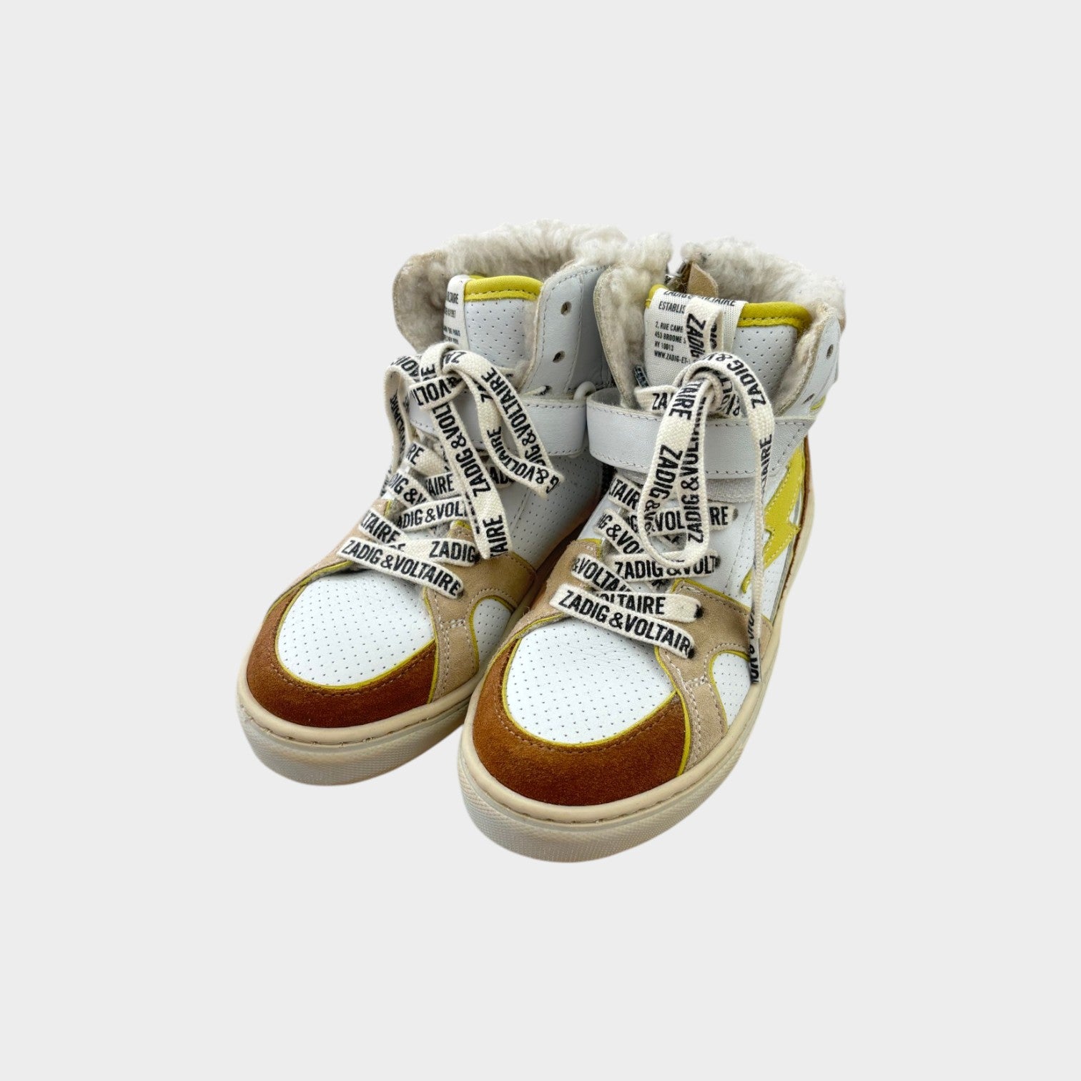 Zadig & Voltaire High Top Sneakers, Size EU 29