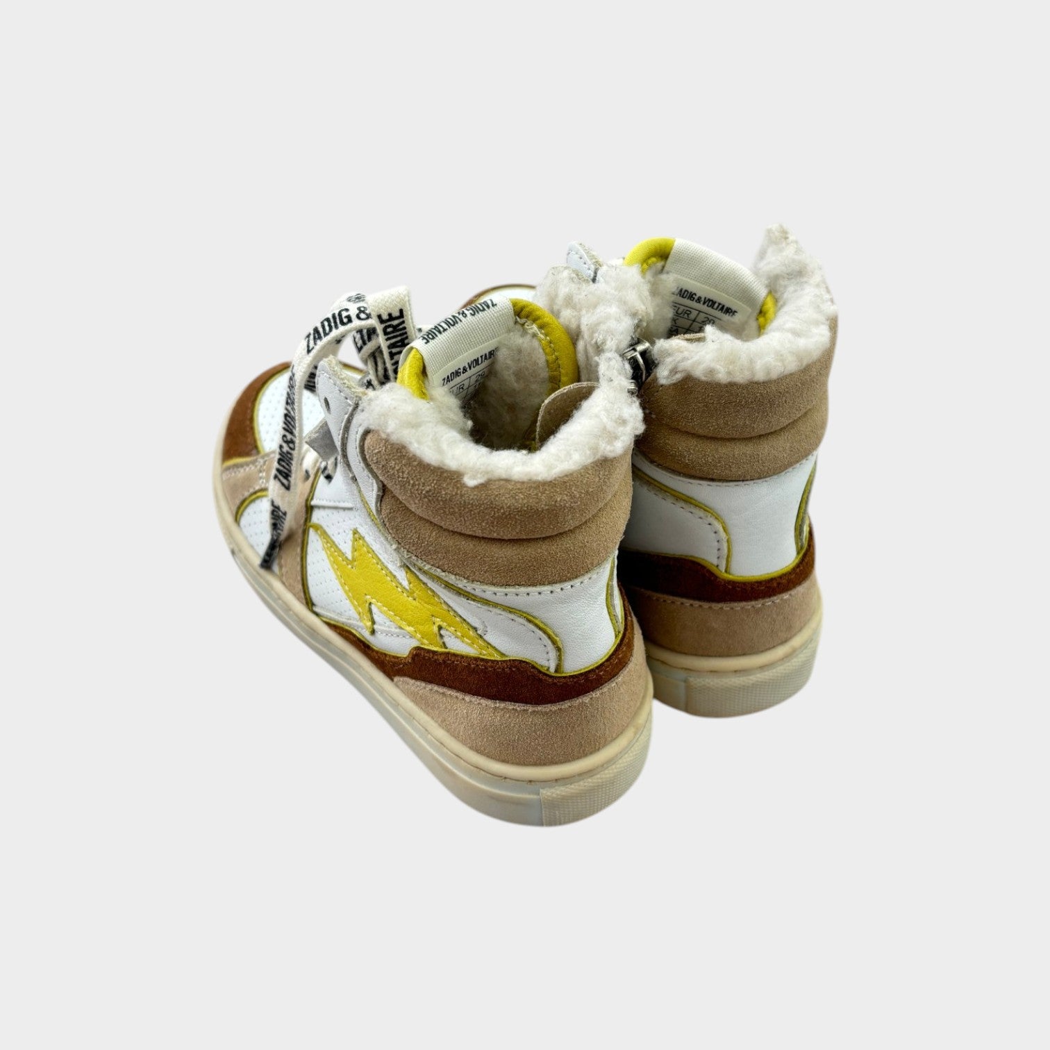 Zadig & Voltaire High Top Sneakers, Size EU 29