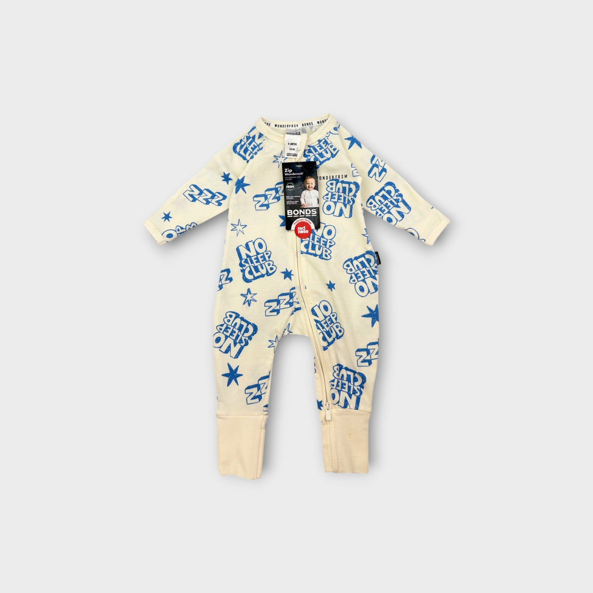 Bonds No Sleep Club Wondersuit, Size 000