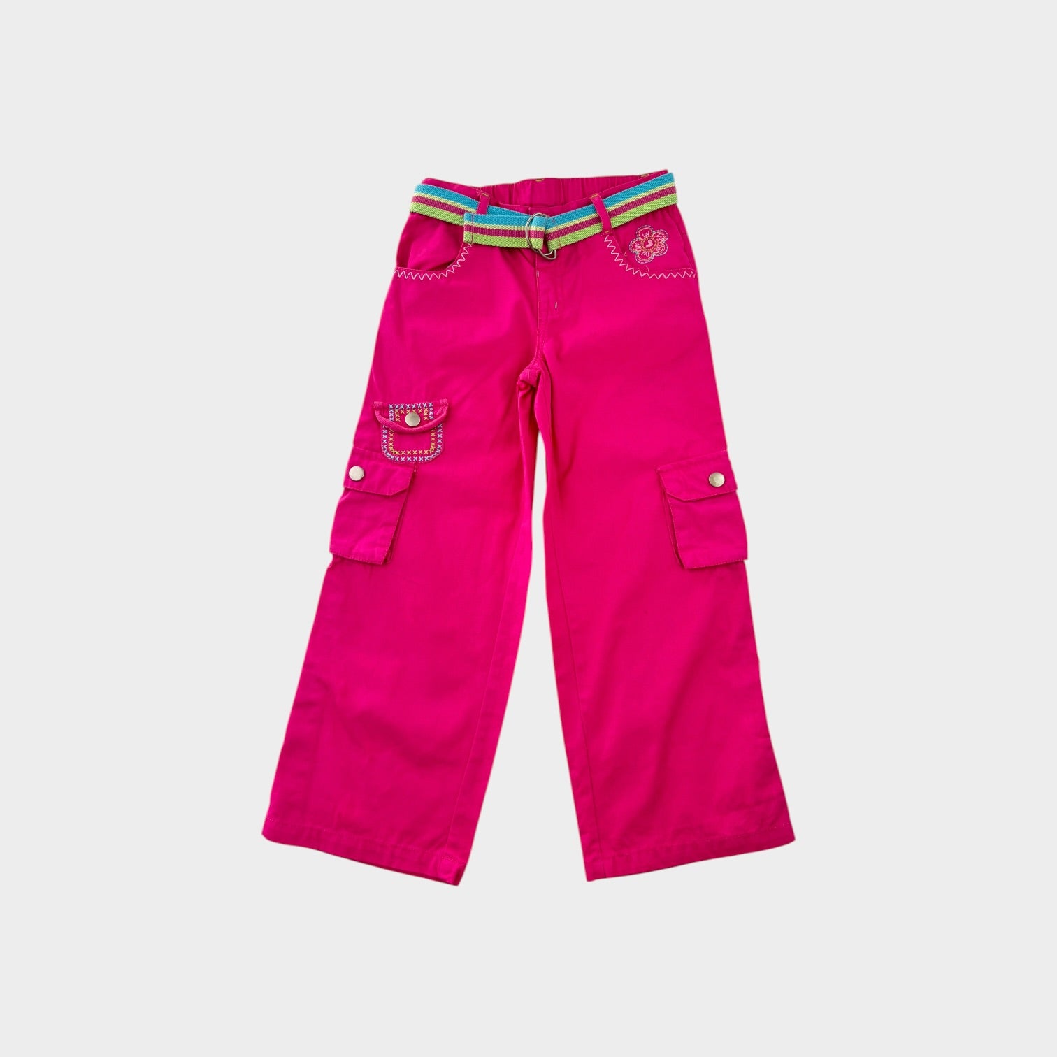 Vintage Pink Cargo Pants, Size 5