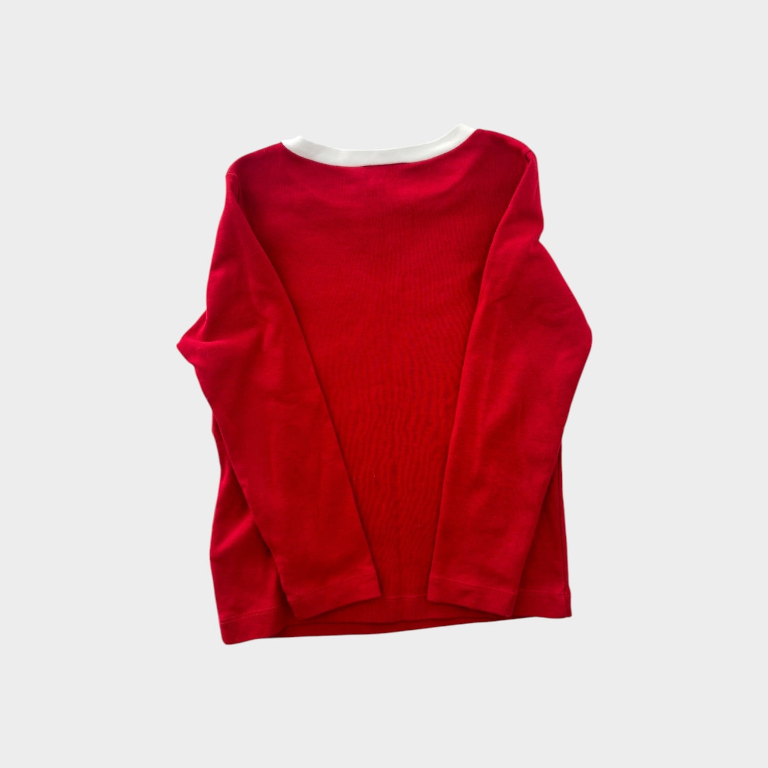 Petit Bateau Logo Long Sleeve Top, Size 5