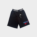 Versace Black Track Shorts, Size 8