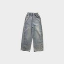 Blue Wide Jeans, Size 8-10