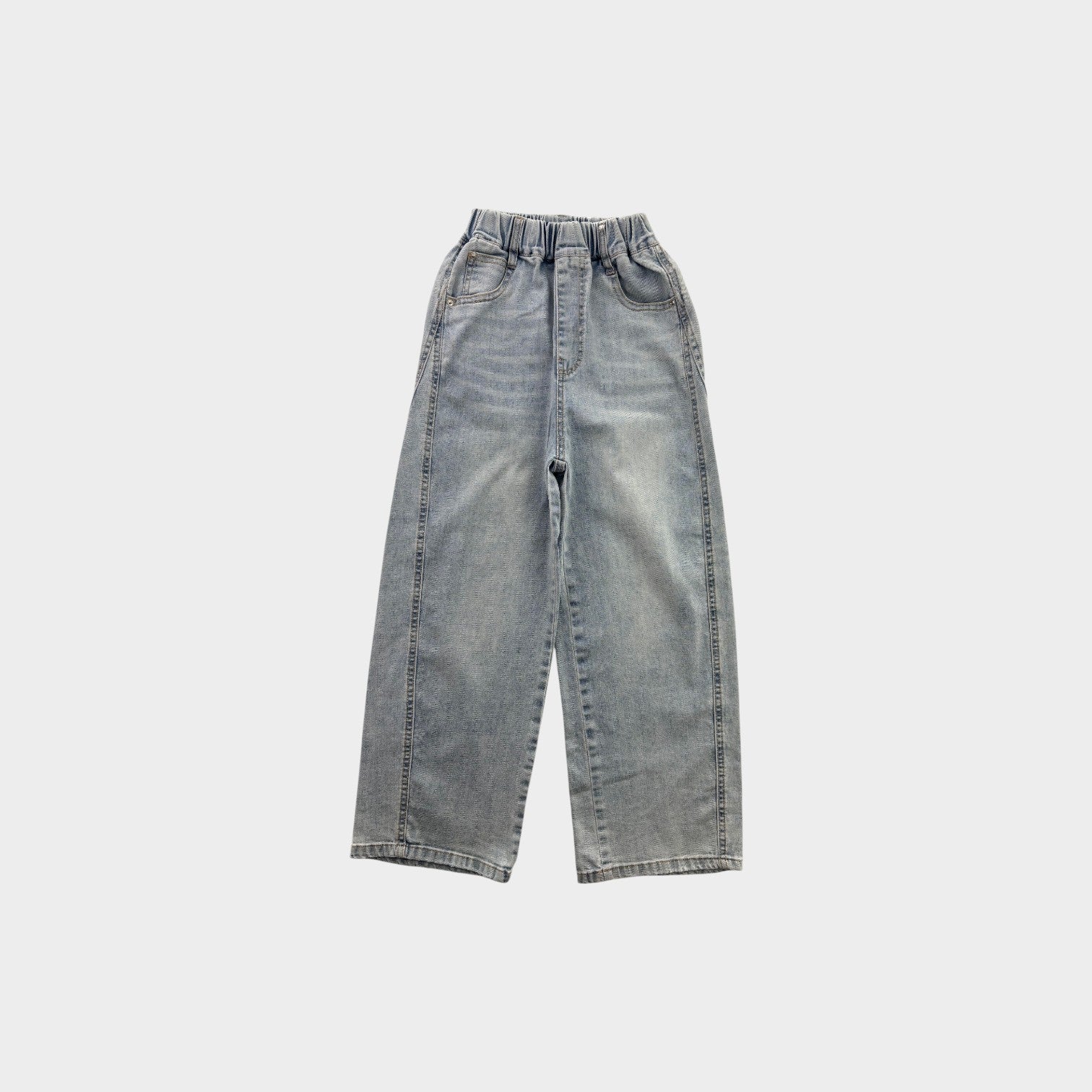 Blue Wide Jeans, Size 8-10