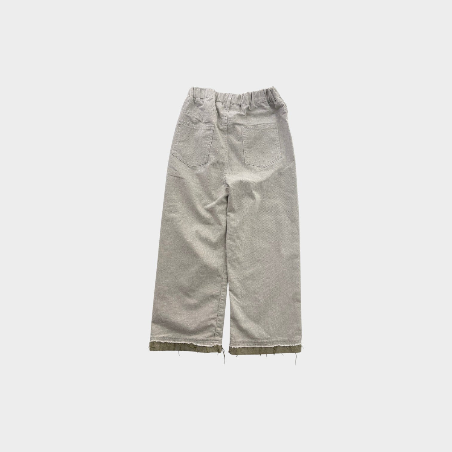 Two Tone Green Jeans, Size 8-10